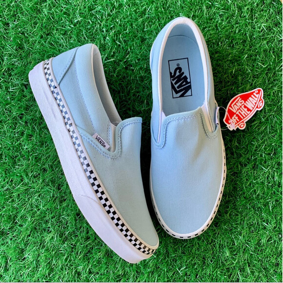 Vans Classic Slip On Check Foxing - Picture 3 of 7